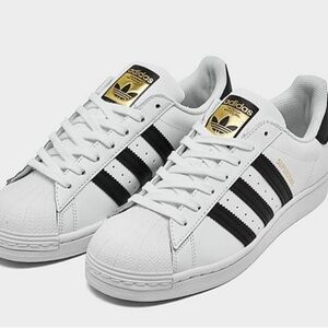 Adidas Superstar Women’s White Black Sneakers - 6.5US